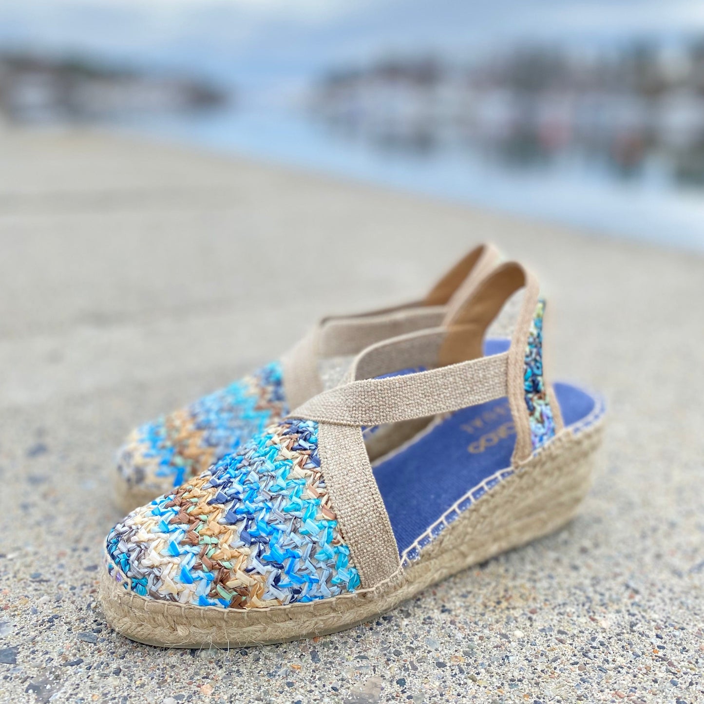 Sapatos Espadrillos Gaia espadrillos Blå