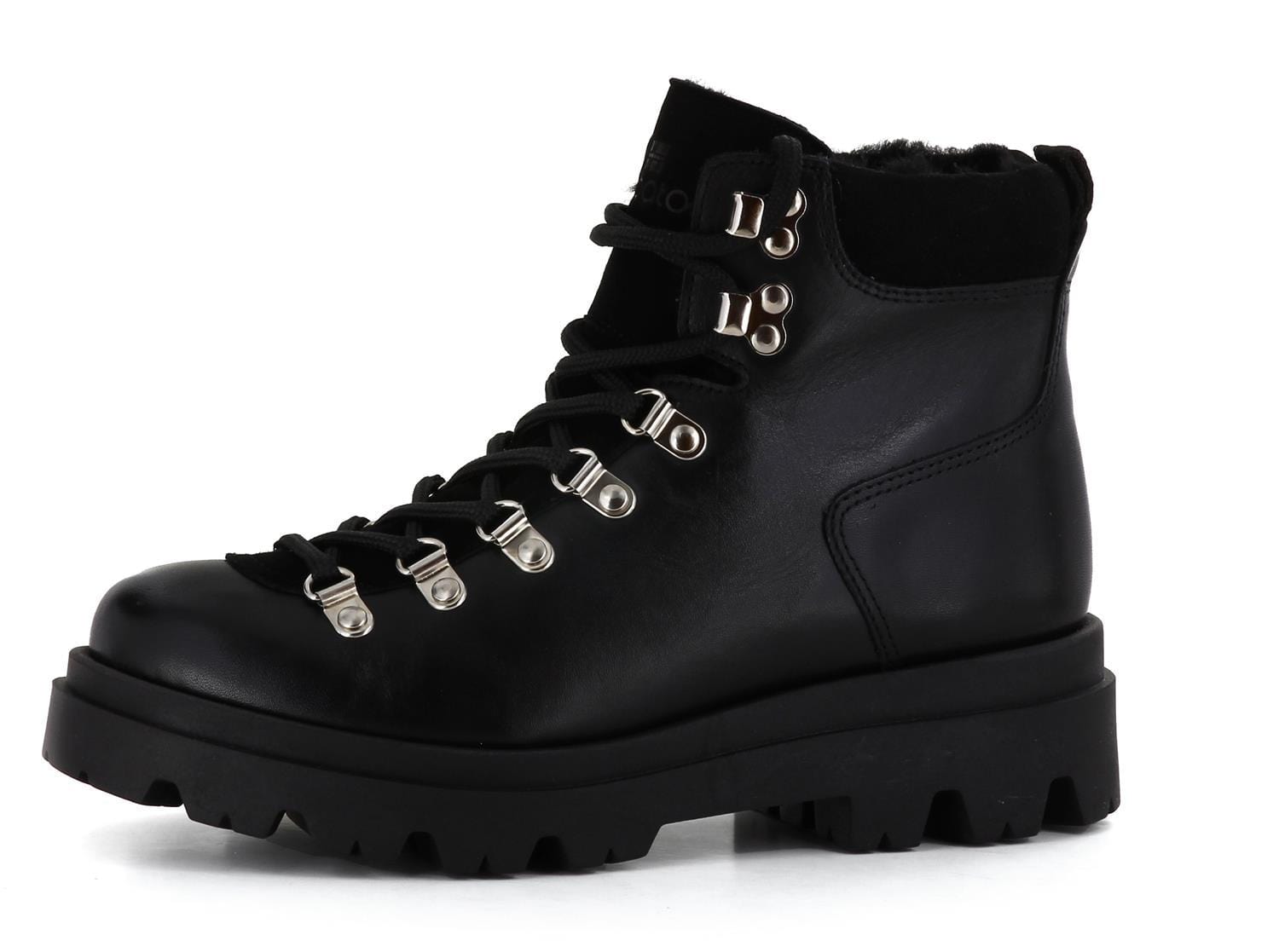 Sapatos MD Boots Indy boots med fór Sort Sapatos