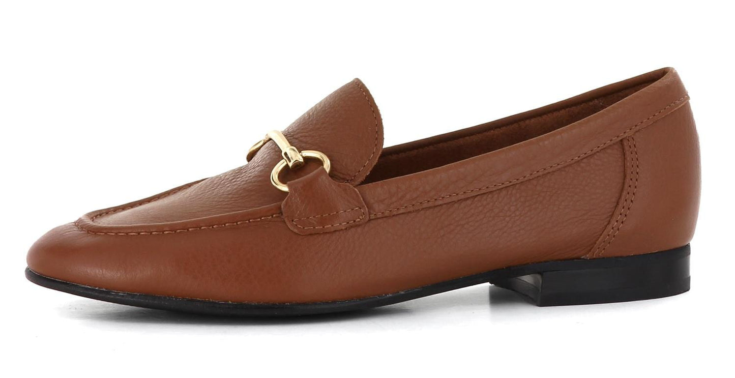 Sapatos Mokkasiner Amber mokkasin Cognac