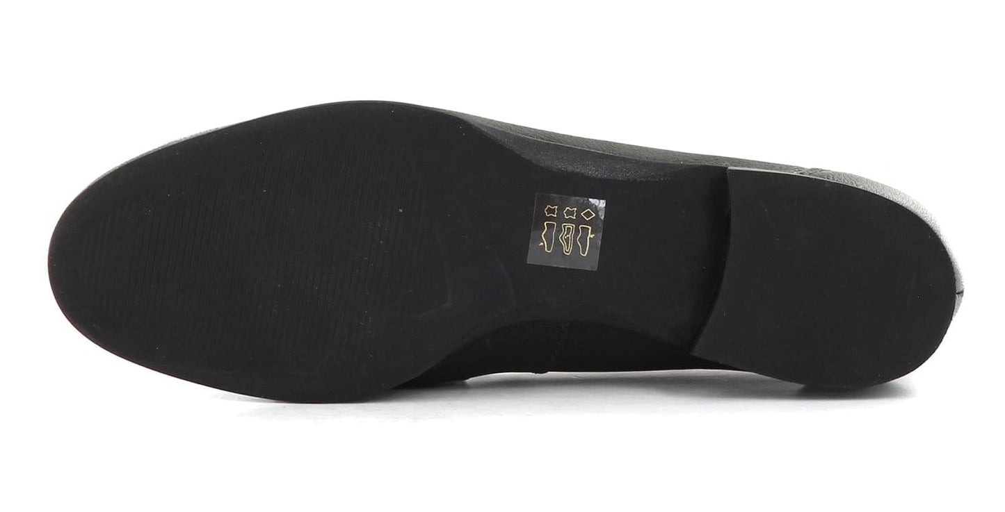 Amber moccasin | Black
