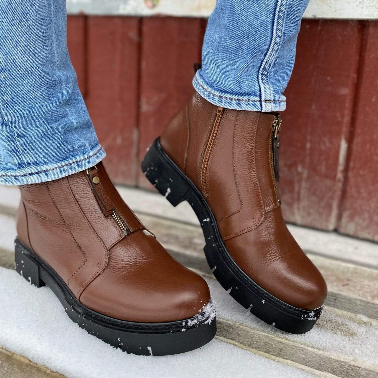 Sapatos Skoletter Lone vinterboots Brun Sapatos