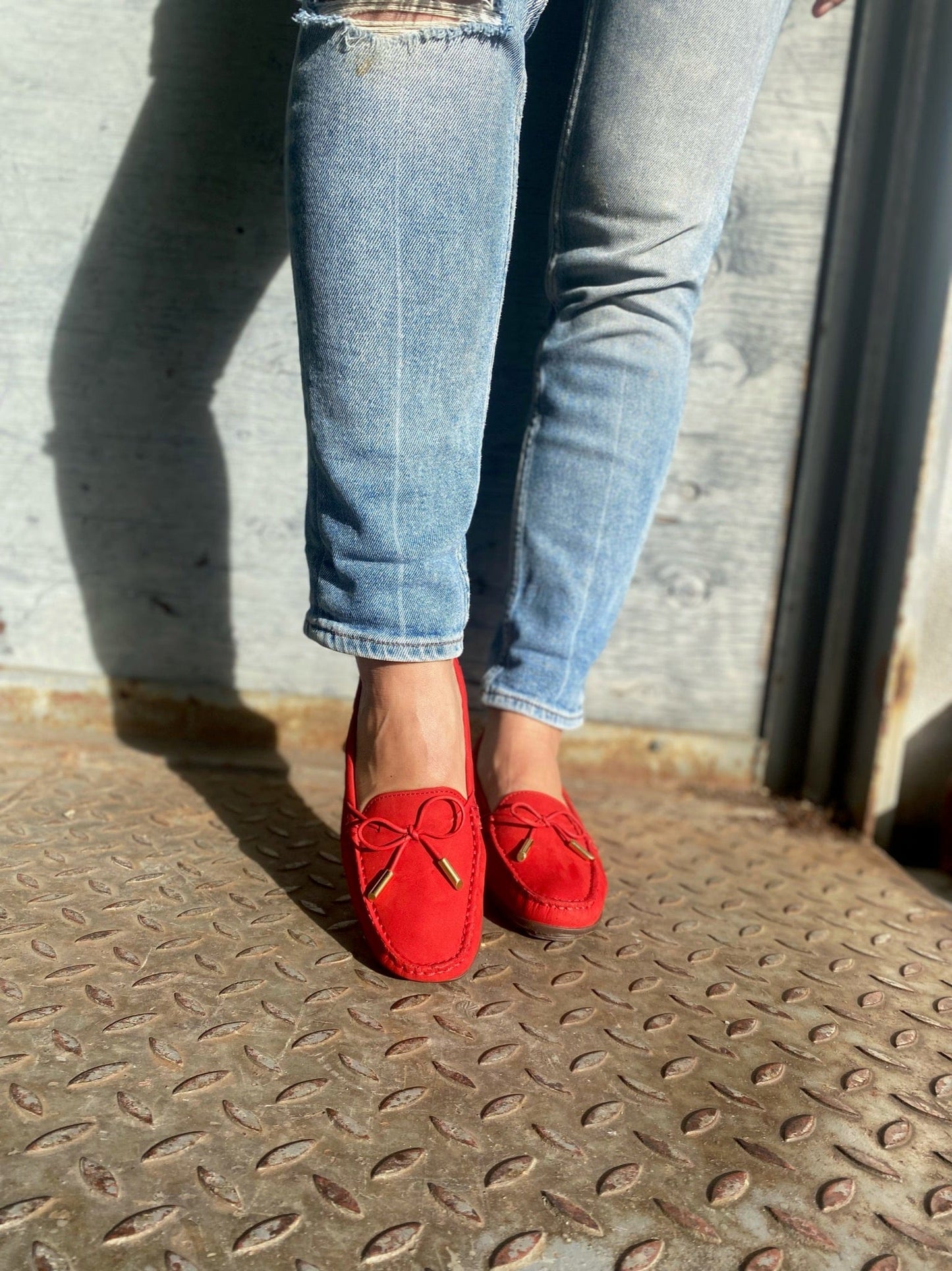 Sapatos W Mokkasiner Cannes mokkasin Rød Sapatos