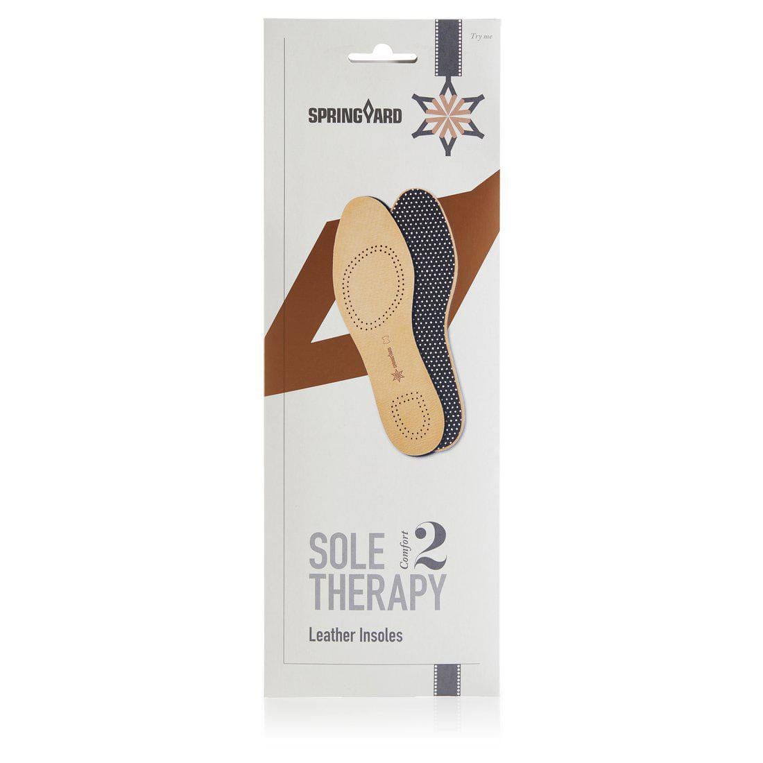 Springyard Såler Leather Insoles Sapatos