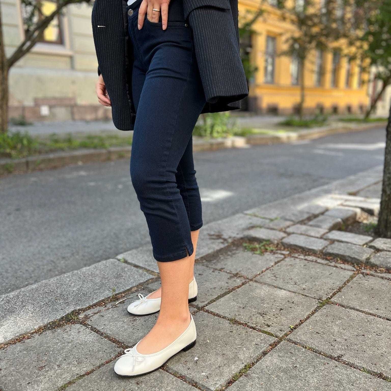 Sapatos Ballerina Elle 2 ballerina | Offwhite