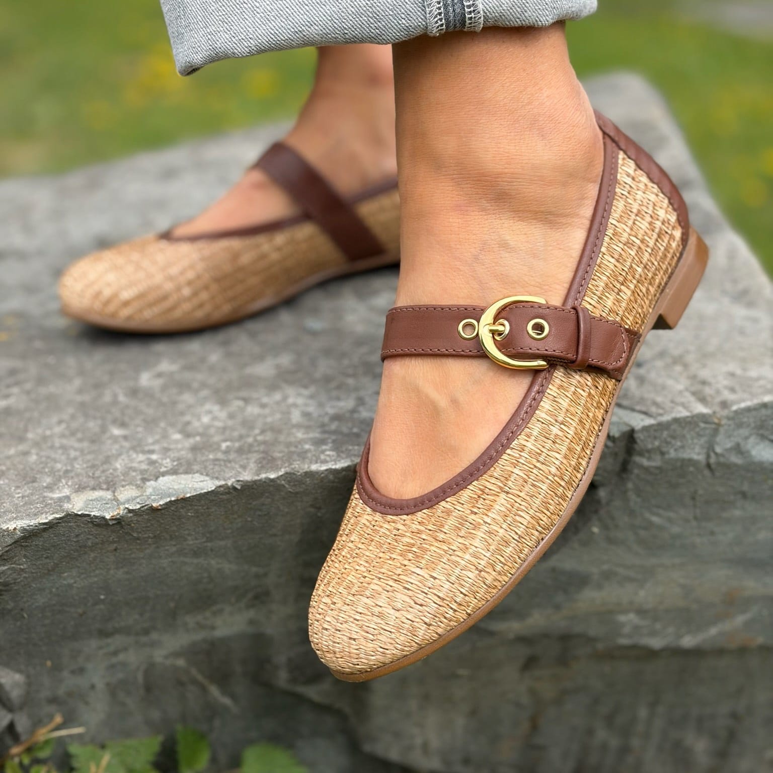 Sapatos Ballerina Elle 2 ballerina | Raffia