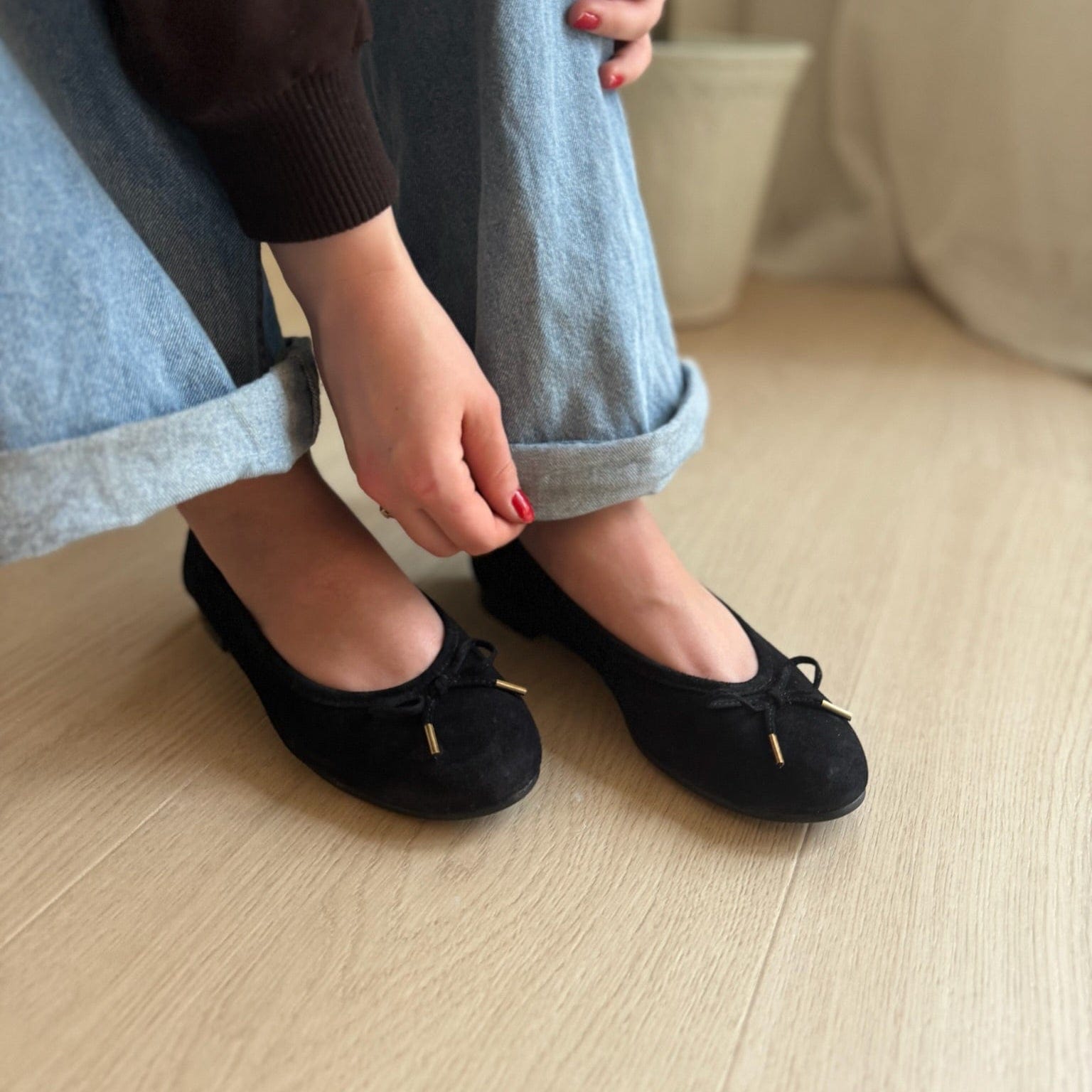 Sapatos Ballerina Elle 2 ballerina | Sort