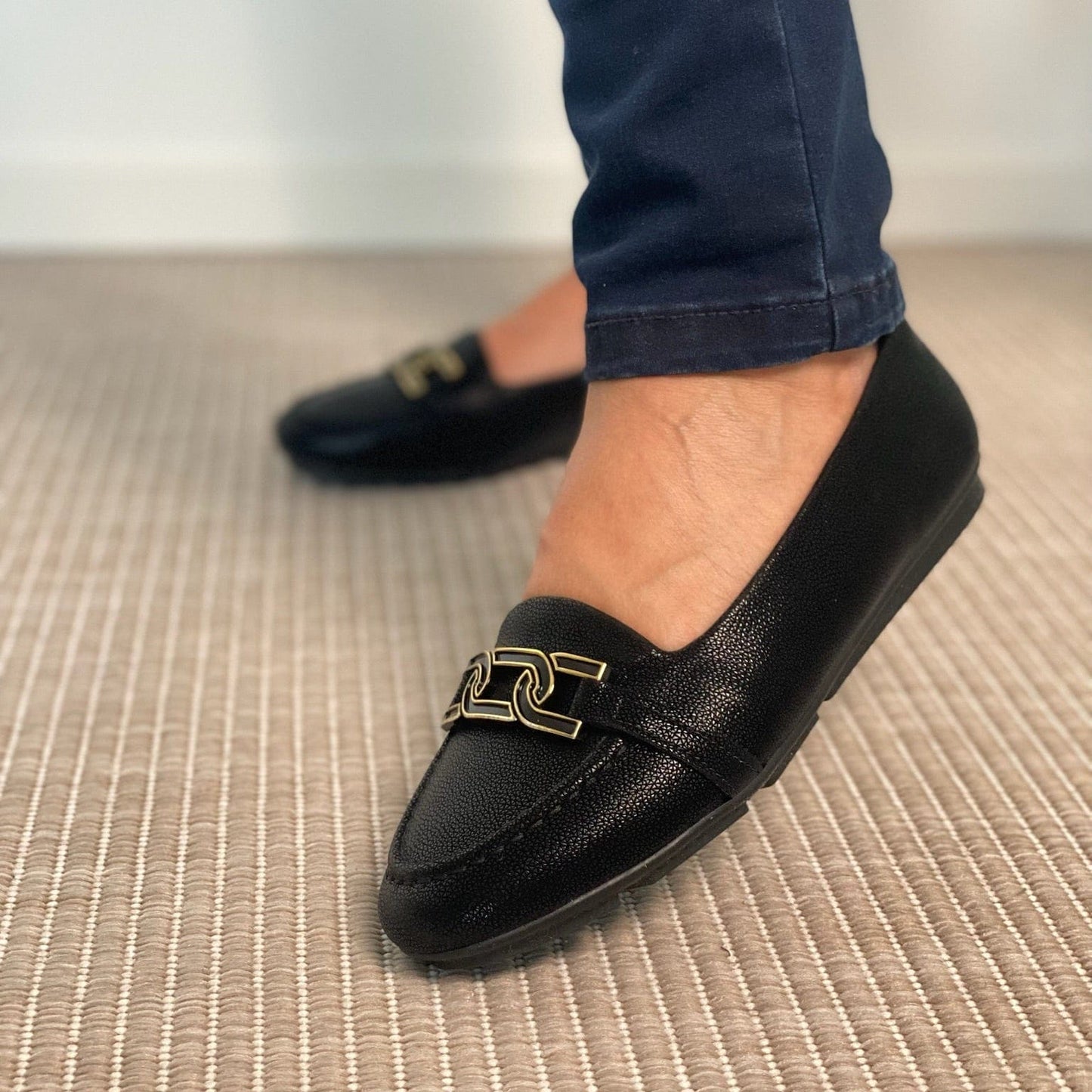 Sapatos Ballerina Michelle ballerina | Sort