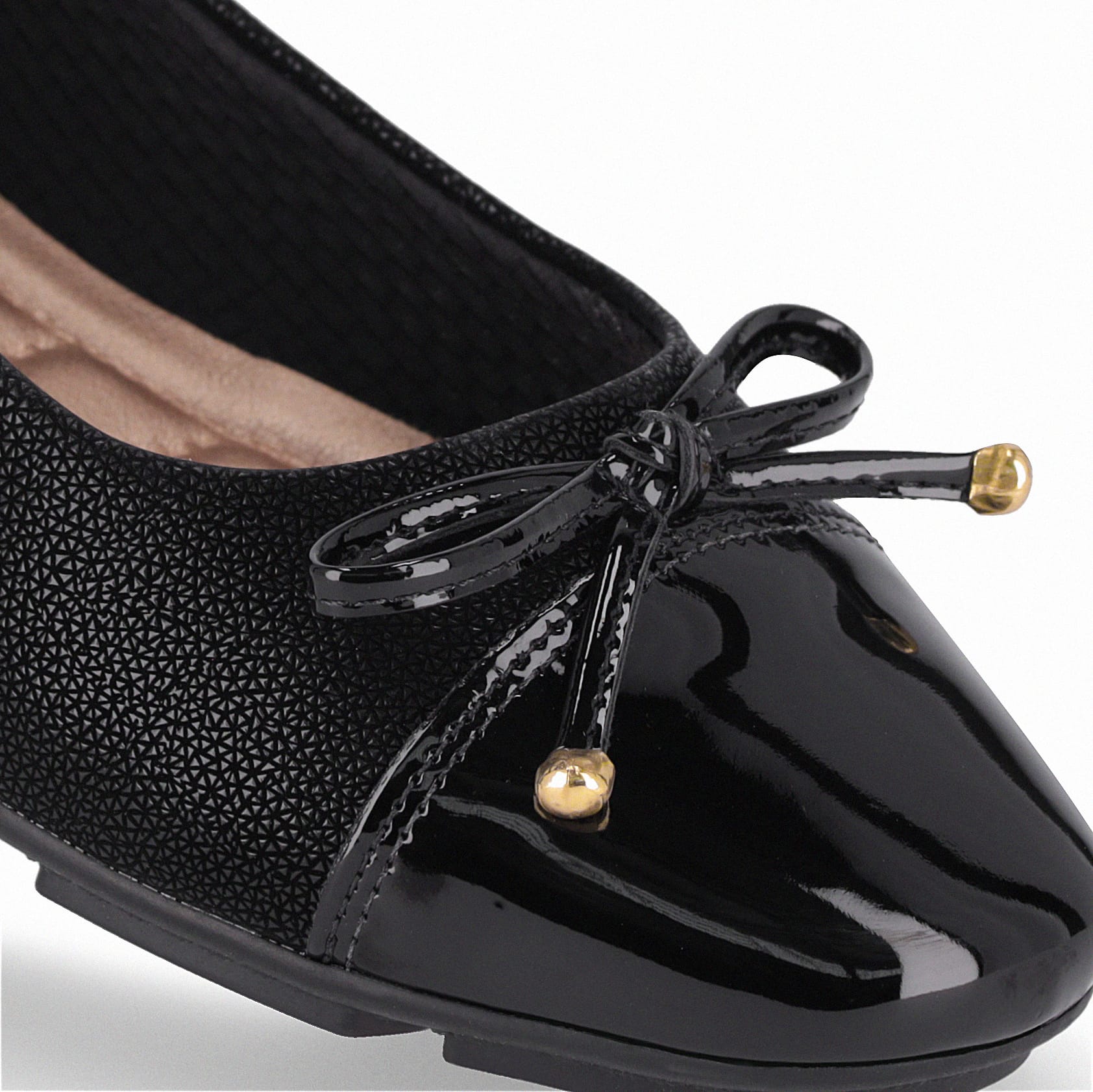 Sapatos Ballerina Michelle ballerina | Sort