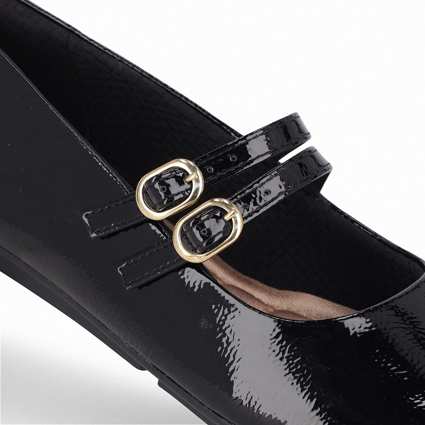 Sapatos Ballerina Michelle ballerina | Sort lakk