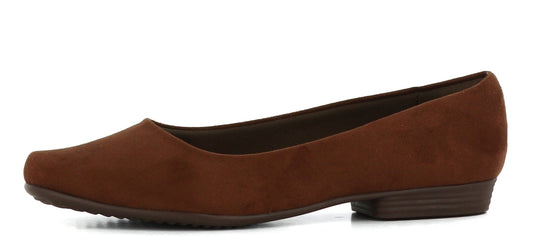Sapatos Ballerina Raquel flat sko | Brun