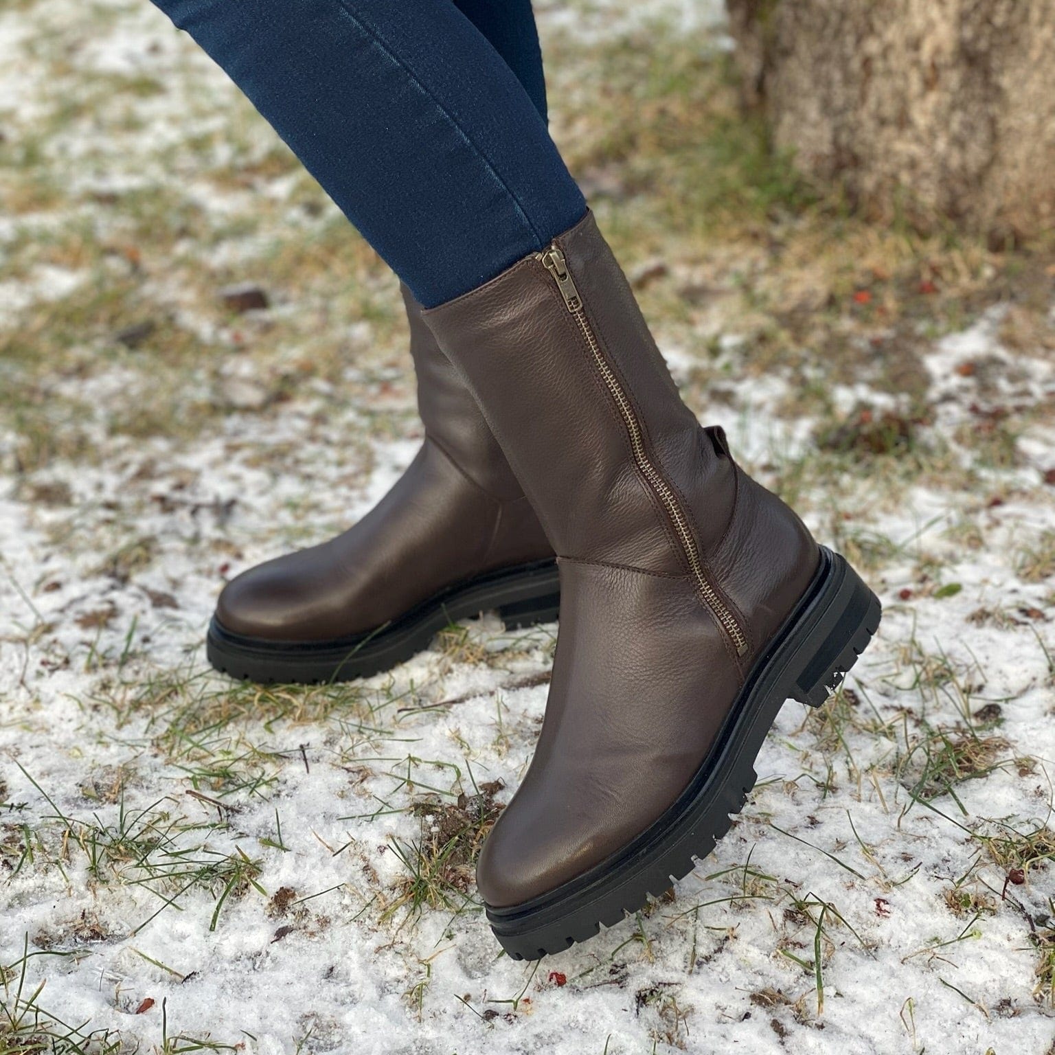 Sapatos Boots Bertine vinterboots | Brun