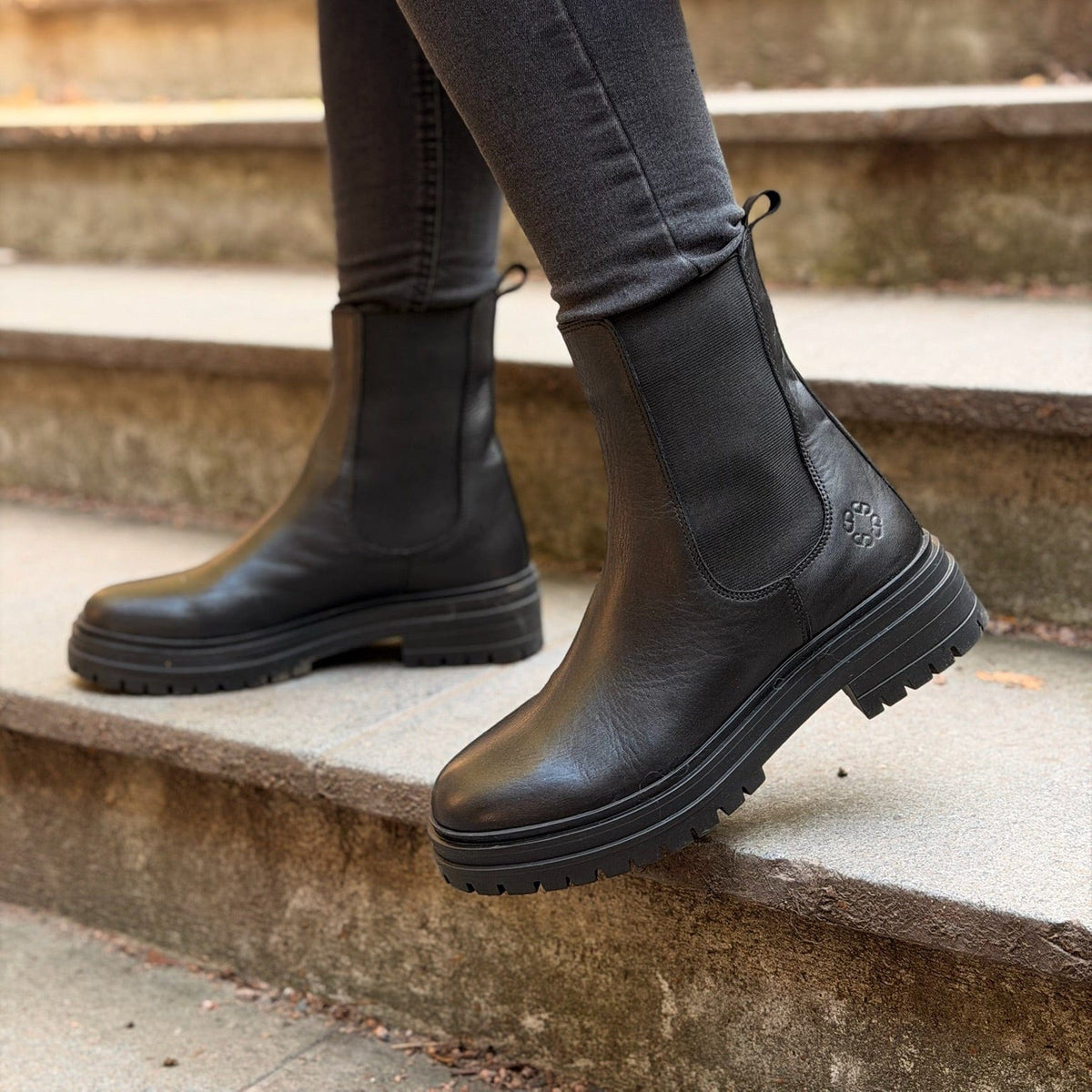 Sapatos Boots Luna Chelsea boots | Sort