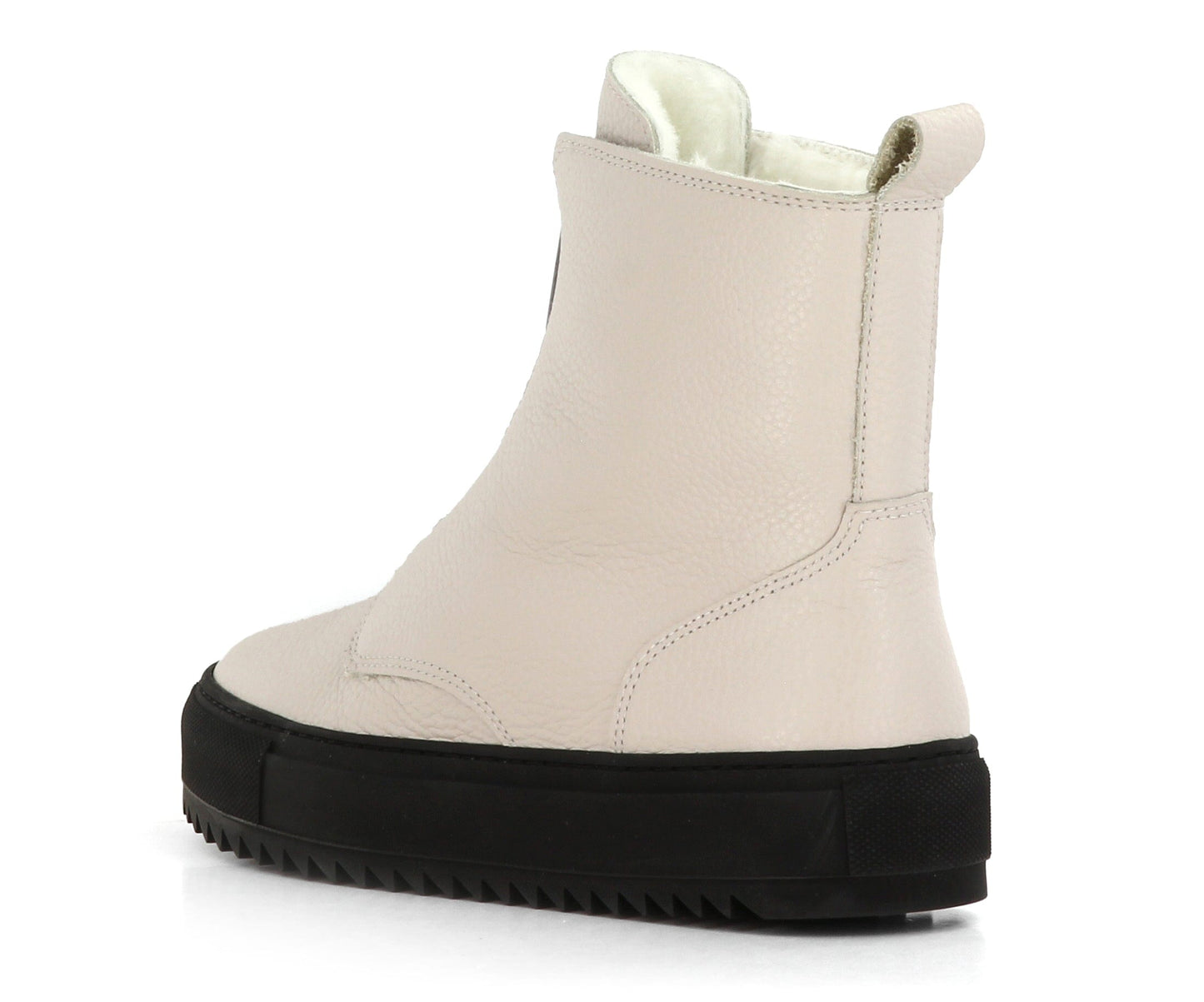 Sapatos Boots Molly sneaker med fór, Offwhite