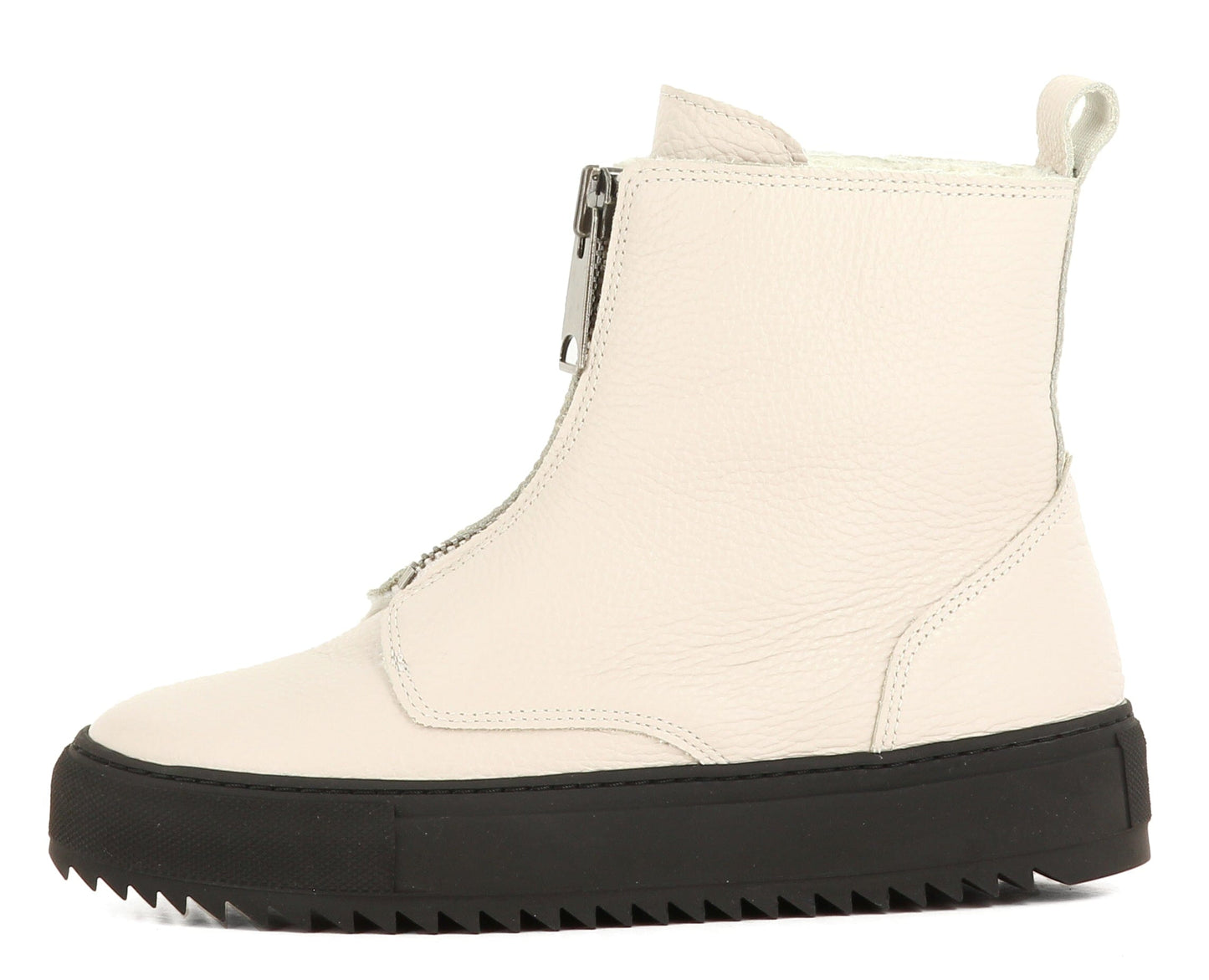 Sapatos Boots Molly sneaker med fór, Offwhite