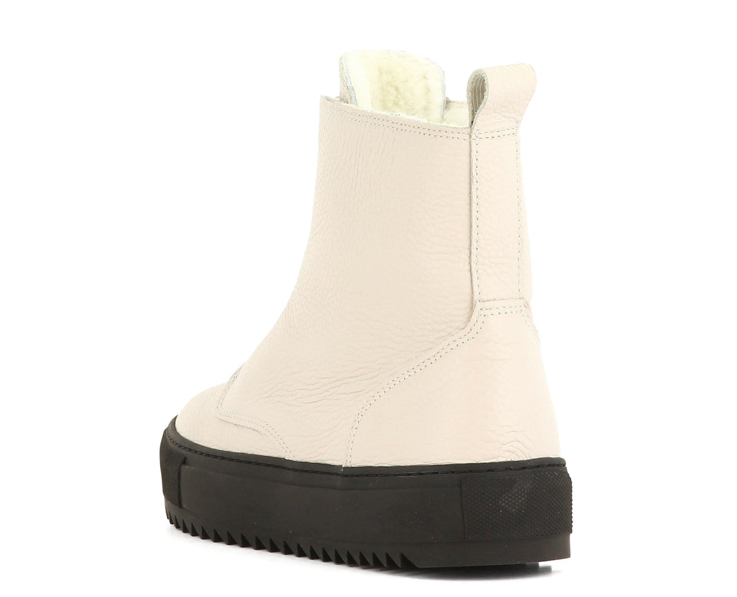 Sapatos Boots Molly sneaker med fór, Offwhite