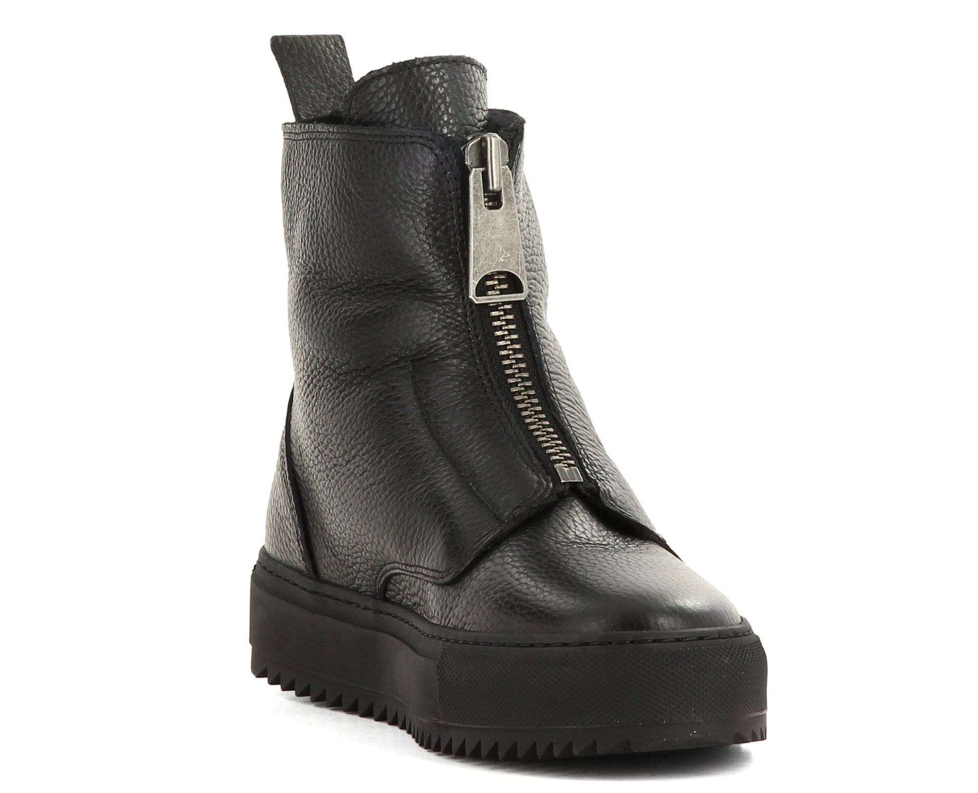 Sapatos Boots Molly sneaker med fór, Sort