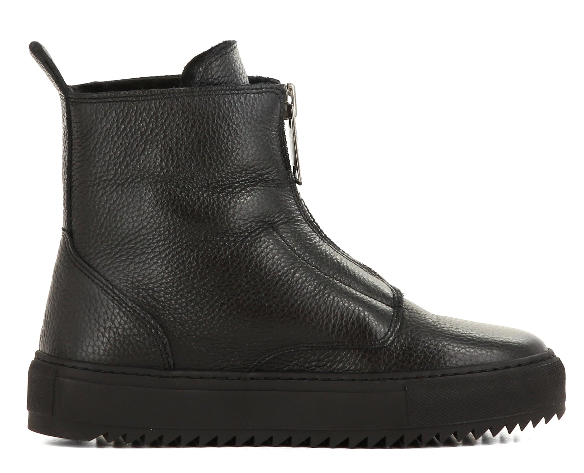 Sapatos Boots Molly sneaker med fór, Sort