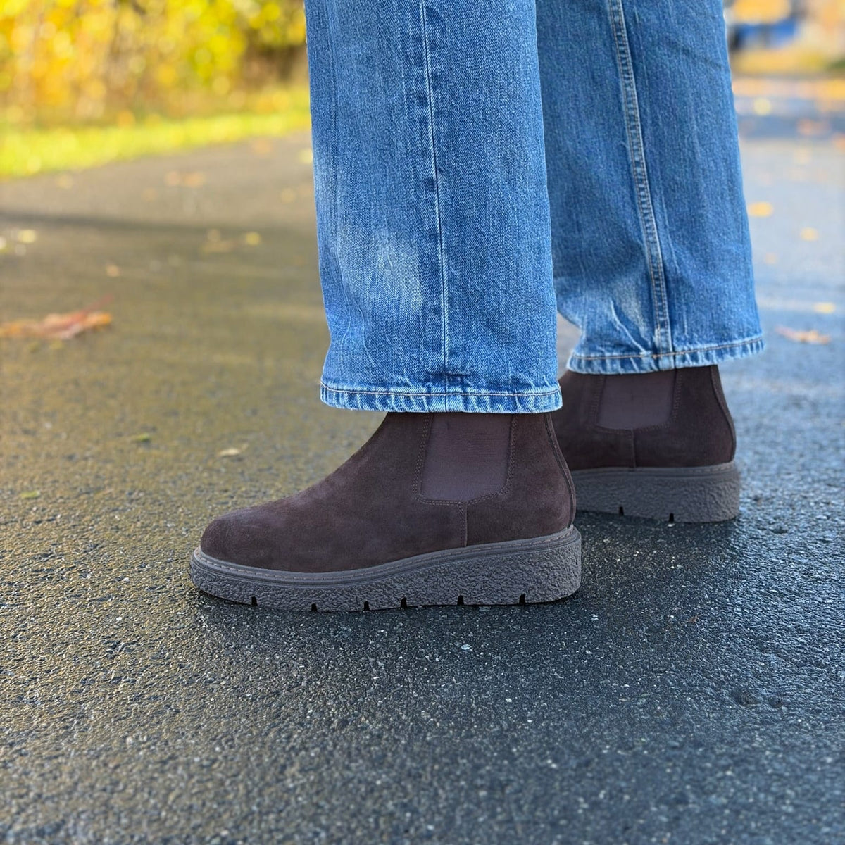 Sapatos Boots Nala Chelseaboots | Brun