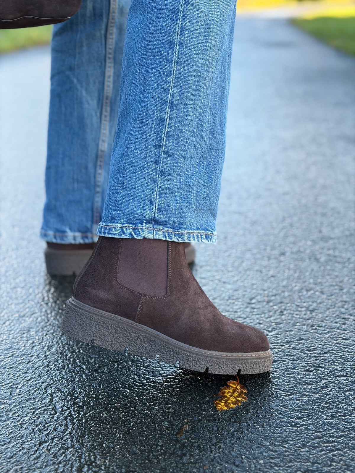 Sapatos Boots Nala Chelseaboots | Brun