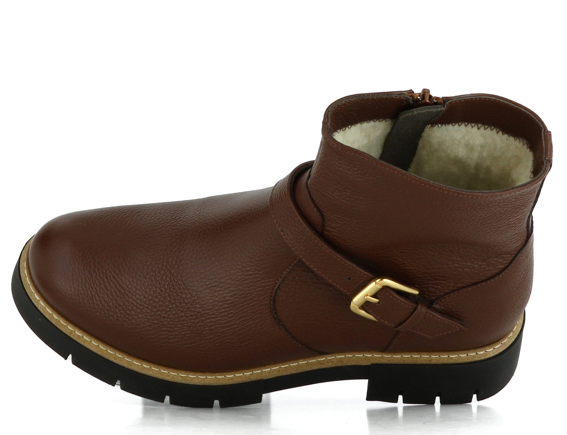 Sapatos Boots Olea vintersko | Cognac
