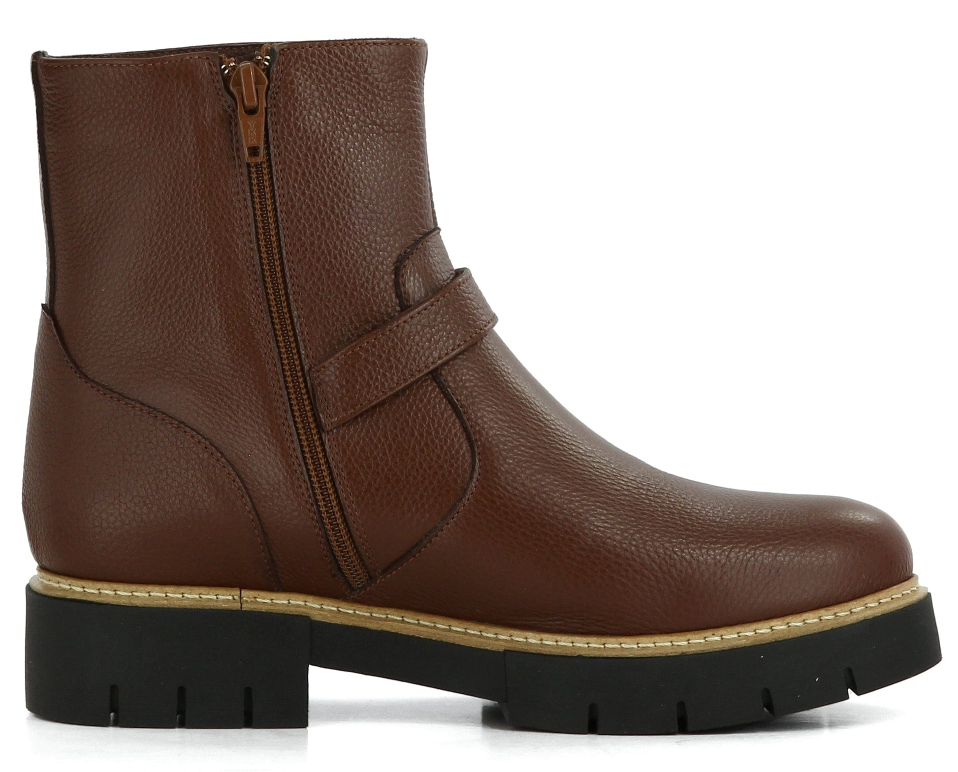 Sapatos Boots Olea vintersko | Cognac