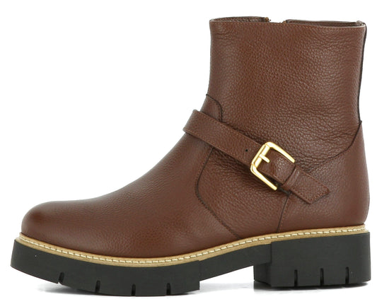 Sapatos Boots Olea vintersko | Cognac