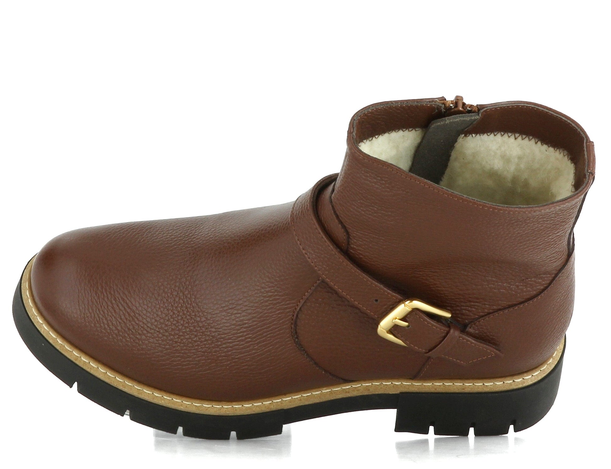 Sapatos Boots Olea vintersko | Cognac