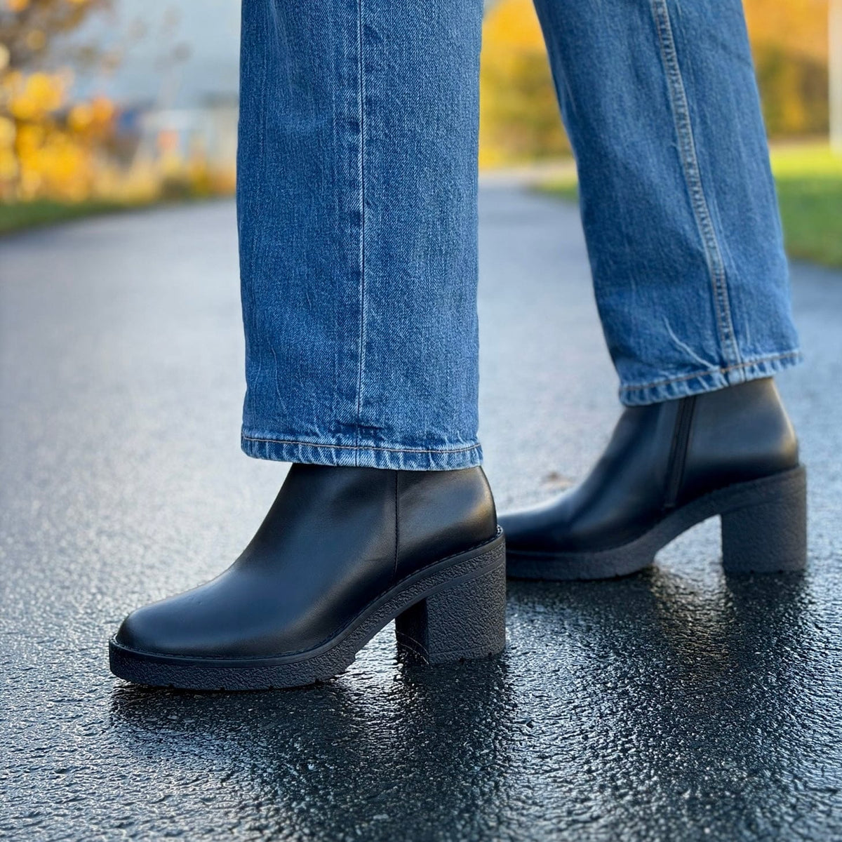 Sapatos Boots Paula boots | Sort