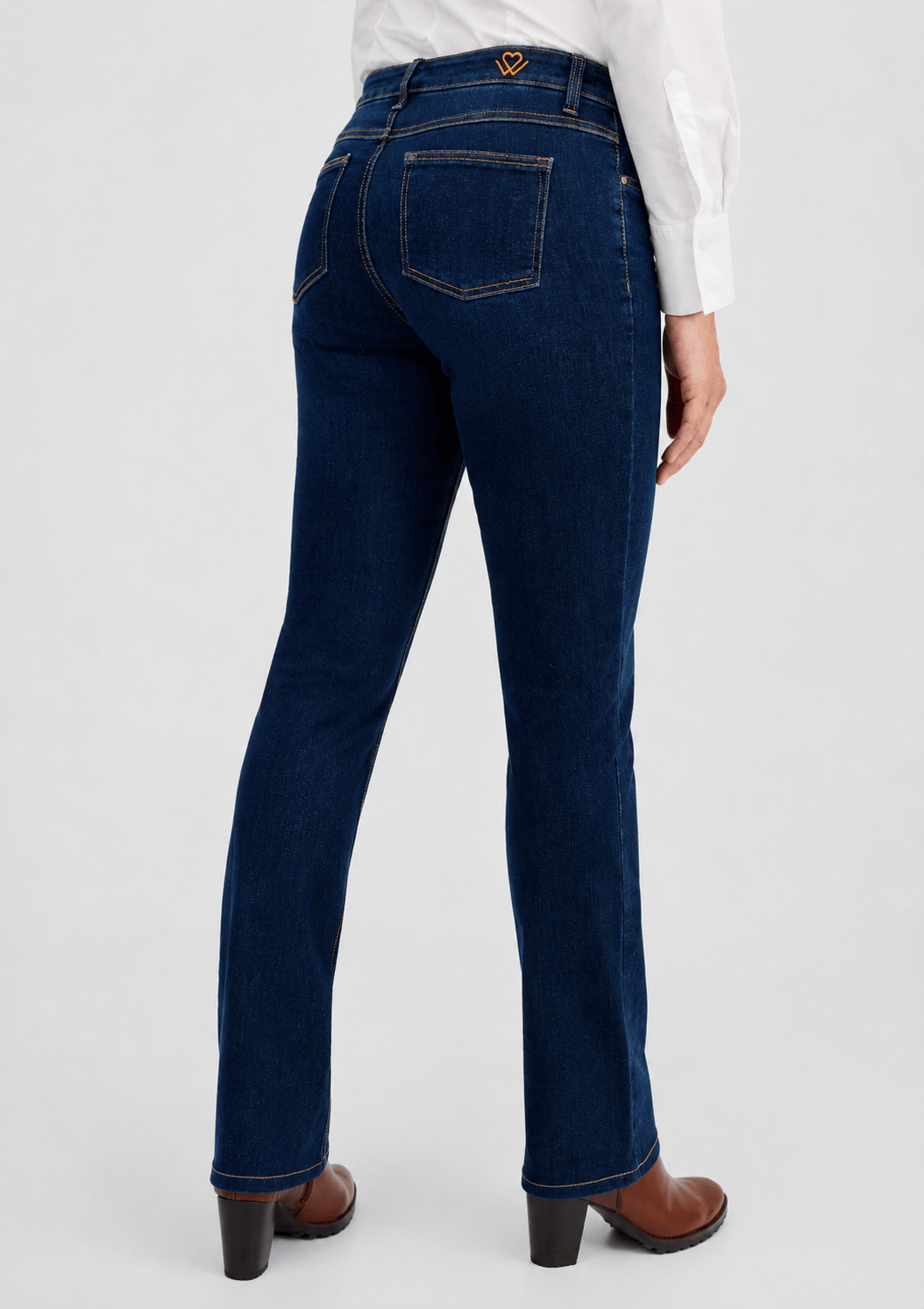 Sapatos Bukser Bootcut jeans |  Authentic denim blue used
