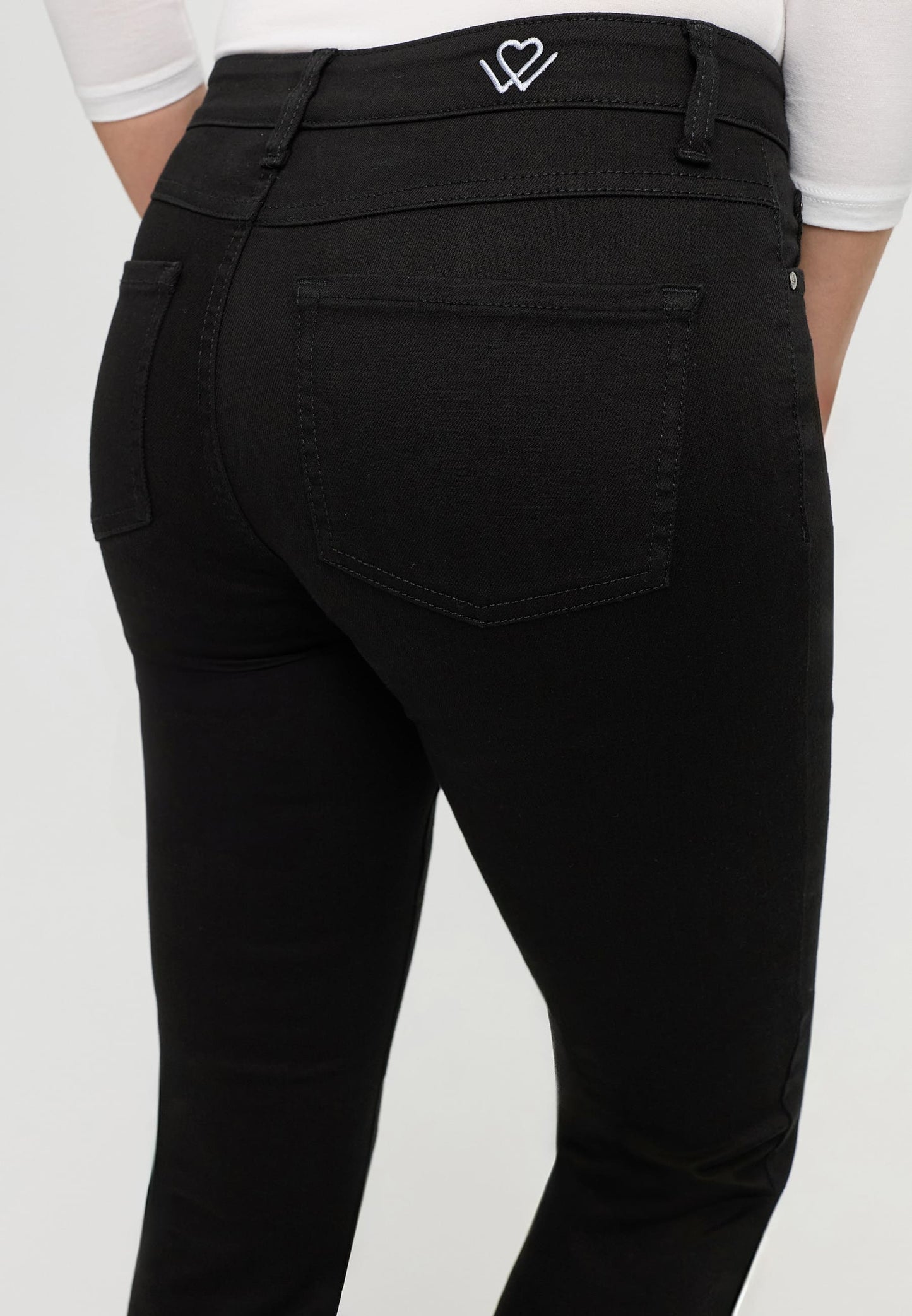 Sapatos Bukser High waist Bootcut | Forever Pure Black