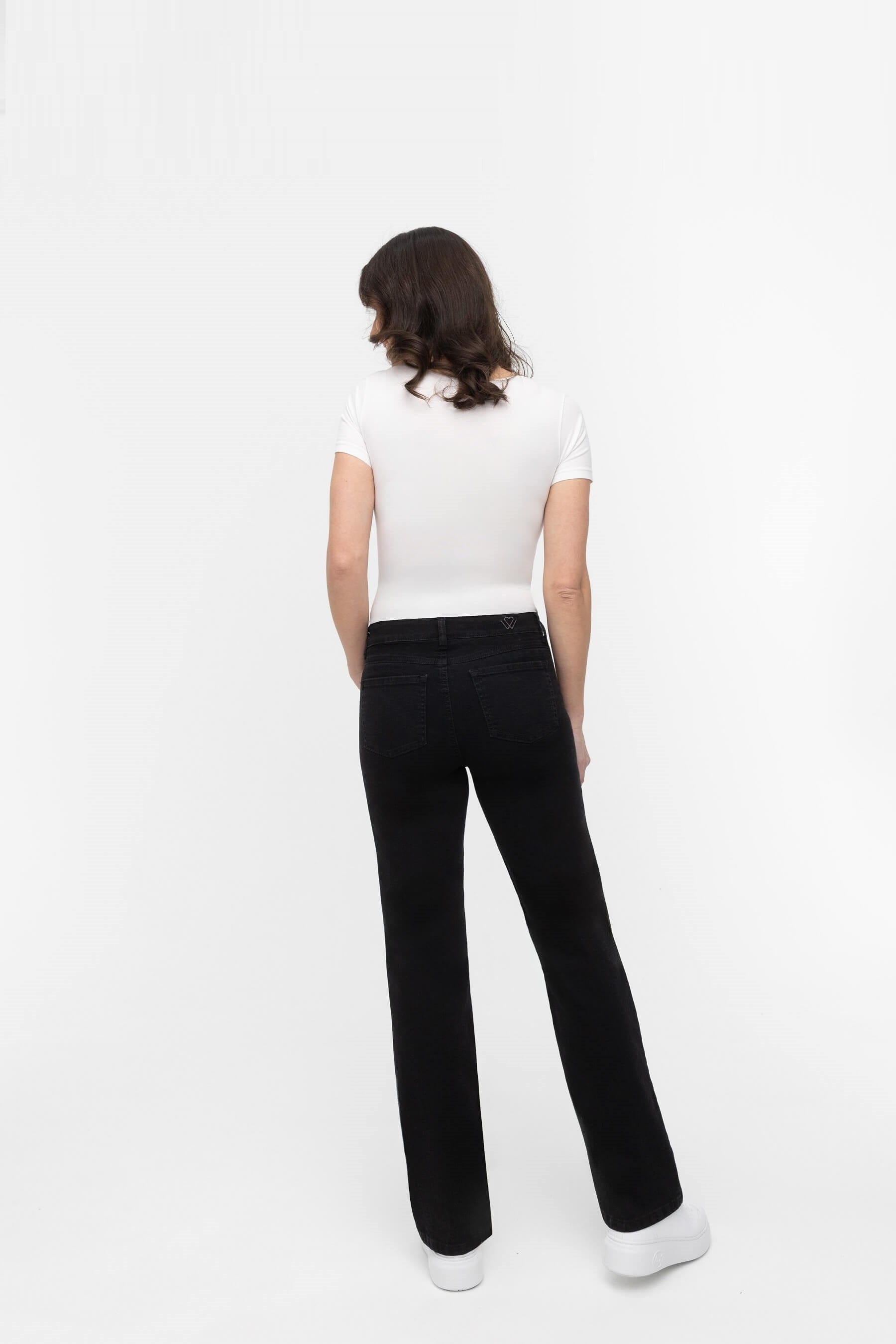 Sapatos Bukser Relaxed Straight | Black Rinse
