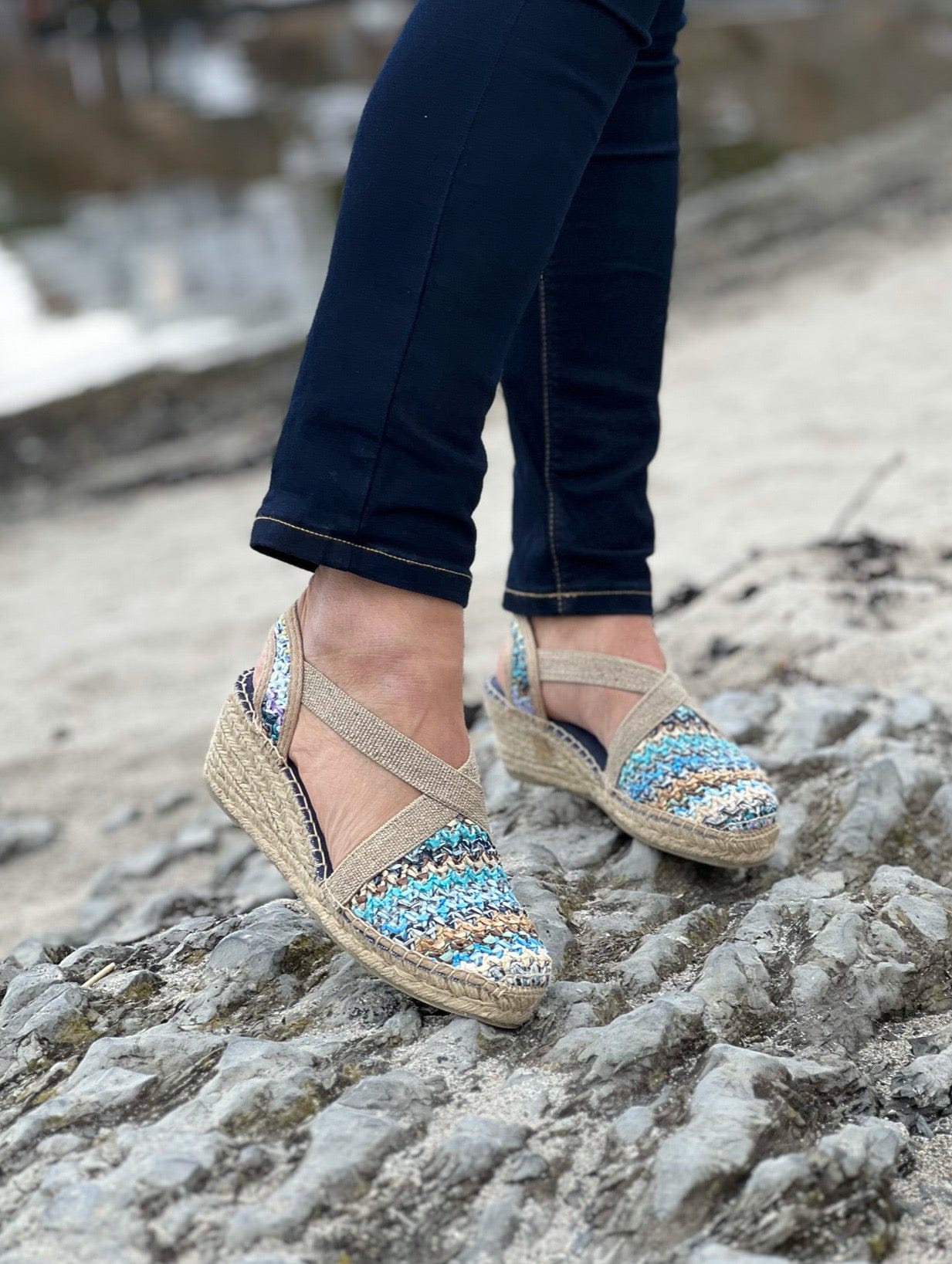 Sapatos Espadrillos Gaia espadrillos Blå