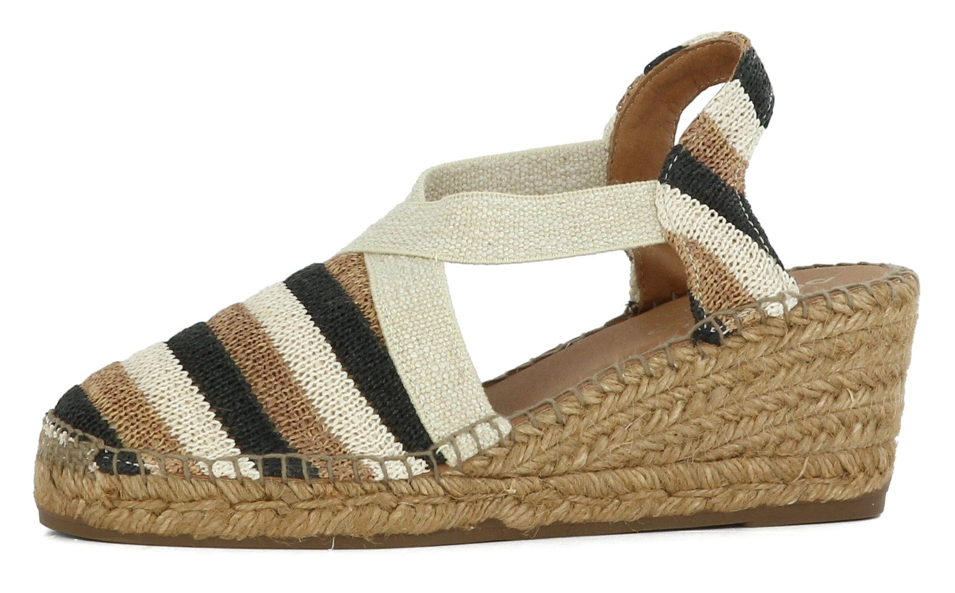 Sapatos Espadrillos Gaia espadrillos | Brun striper