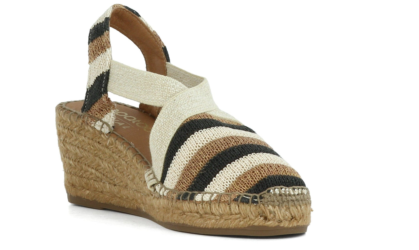 Sapatos Espadrillos Gaia espadrillos | Brun striper