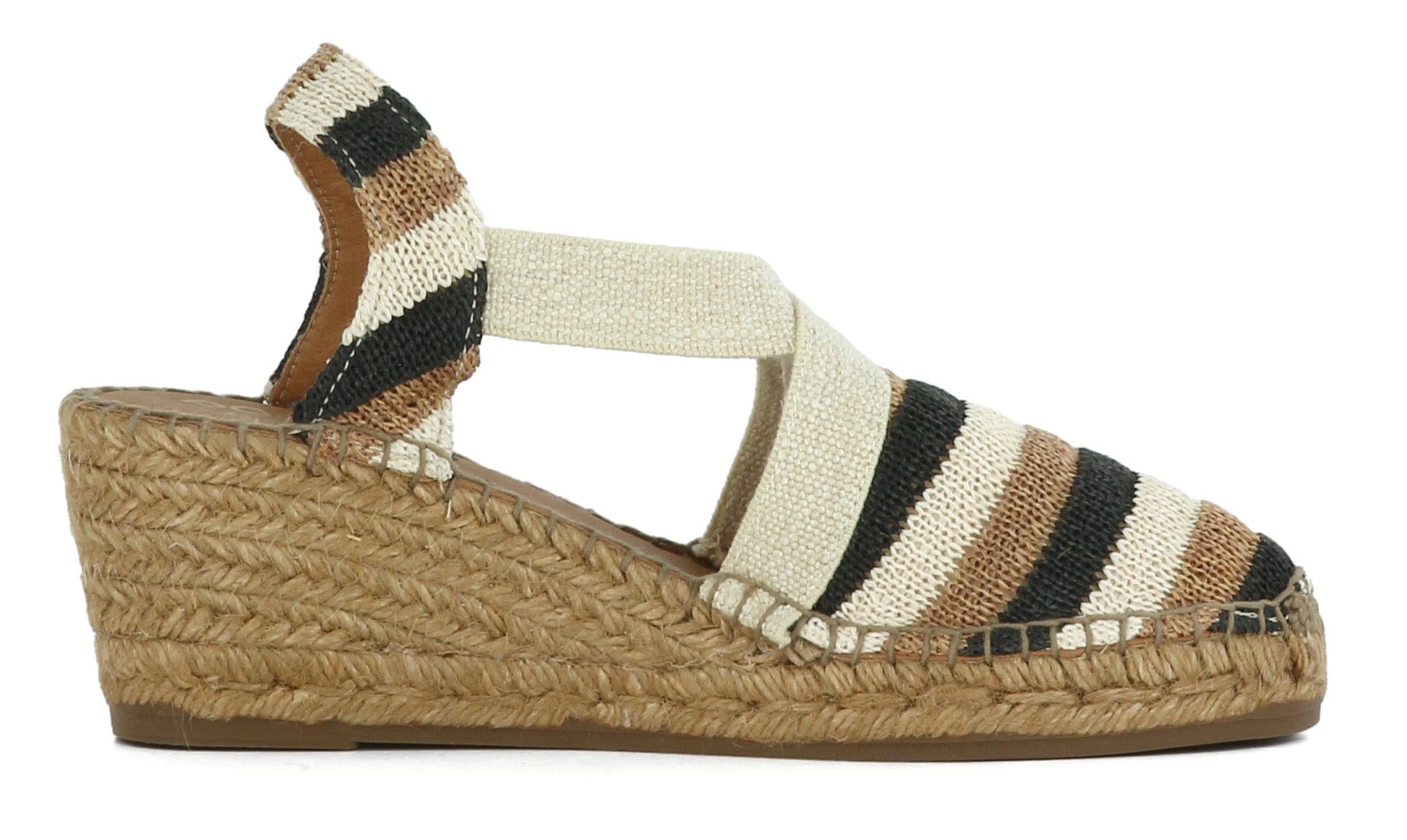 Sapatos Espadrillos Gaia espadrillos | Brun striper
