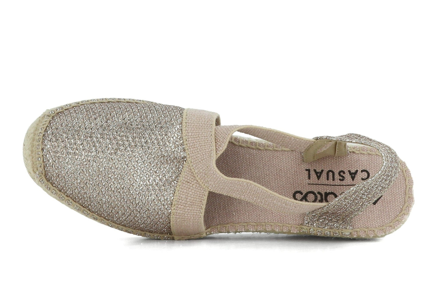Sapatos Espadrillos Gaia espadrillos | Rosa glitter