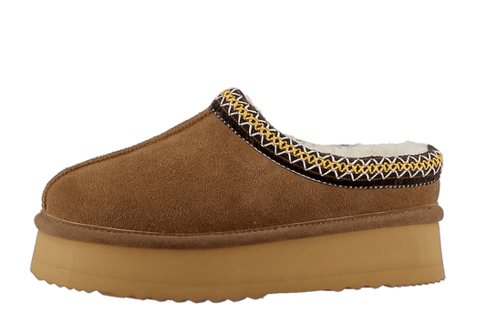 Sapatos Flate sko Rome slipper | Cognac