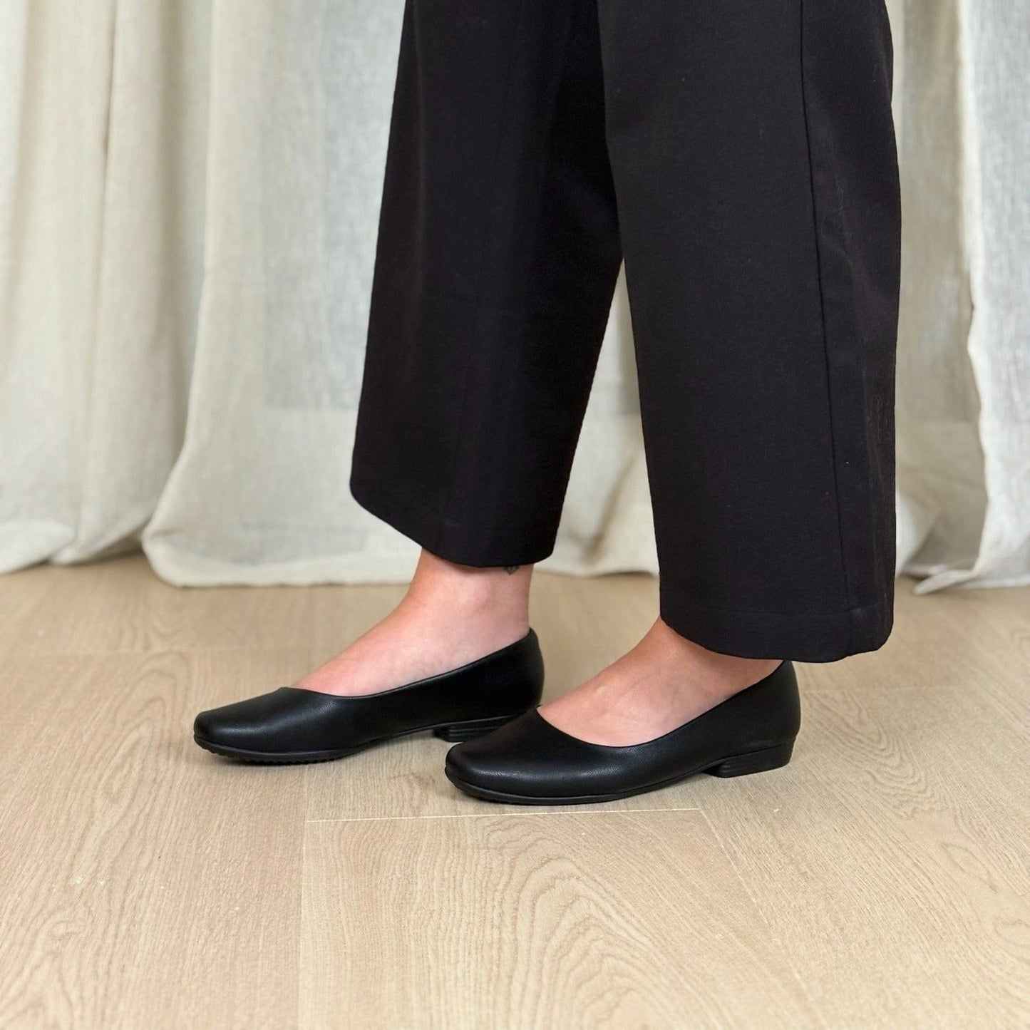 Sapatos Lavesko Raquel flat sko | Sort