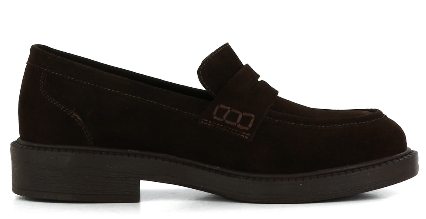 Sapatos Mokkasiner Alfa mokkasin | Brun