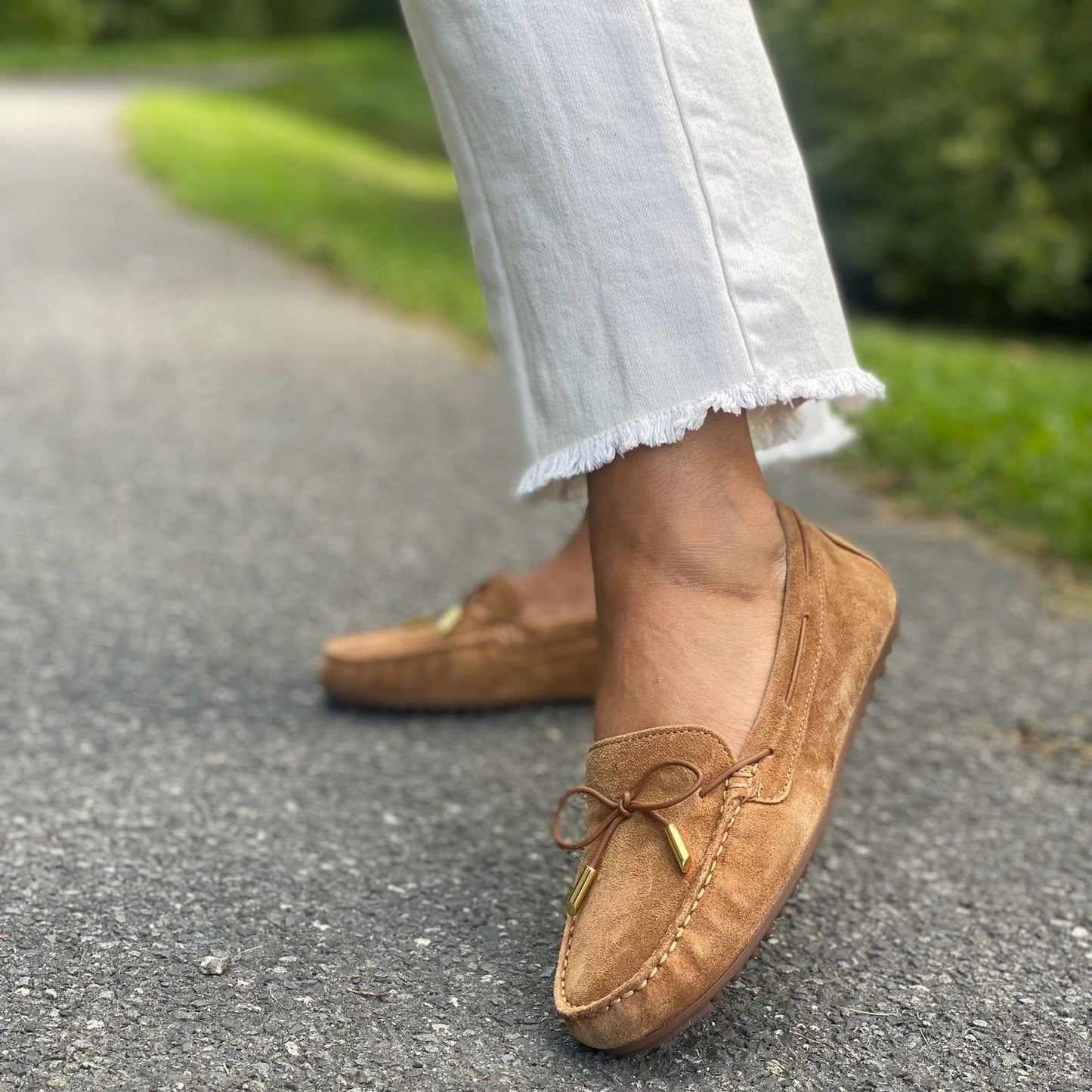 Sapatos Mokkasiner Ally mokkasin | Cognac