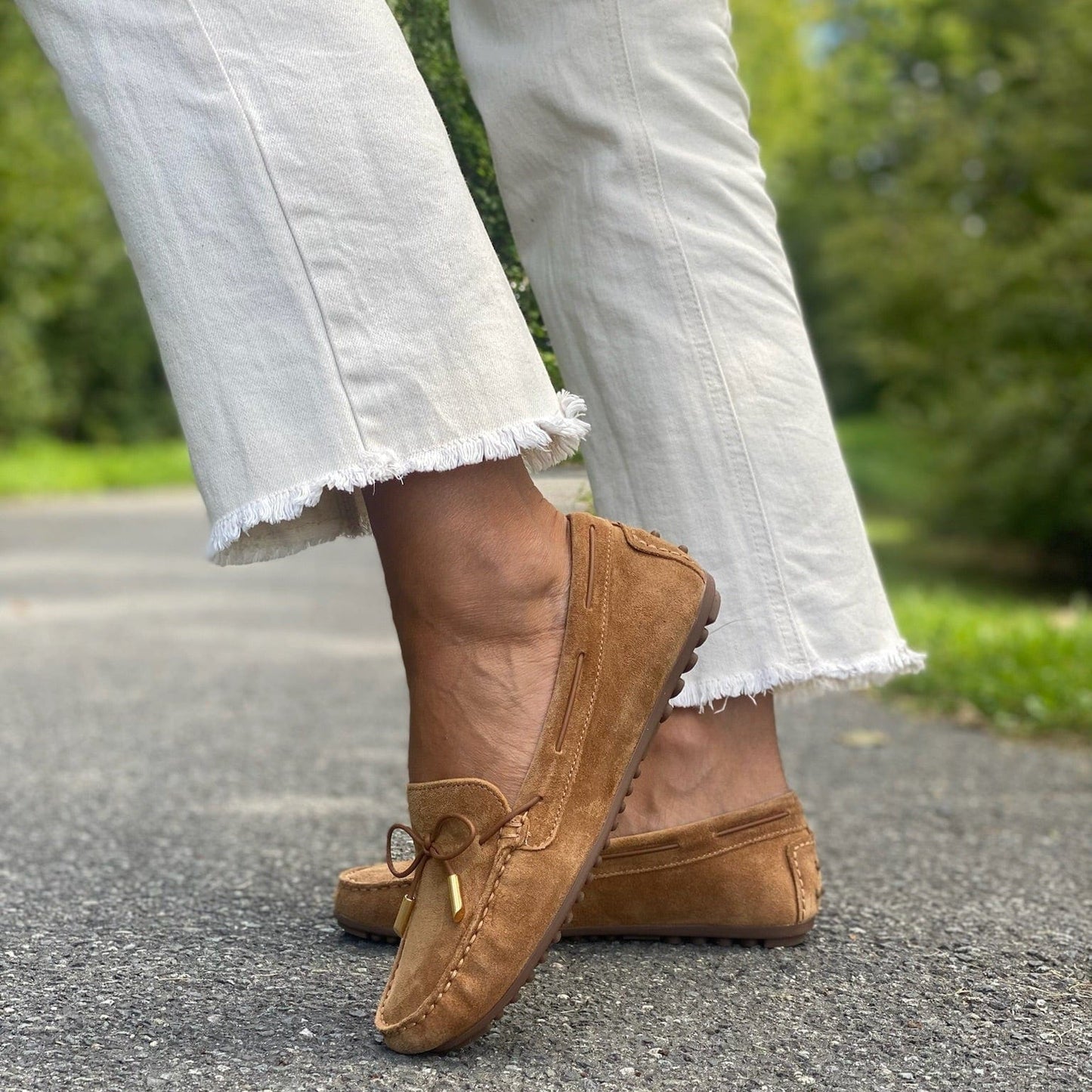 Sapatos Mokkasiner Ally mokkasin | Cognac
