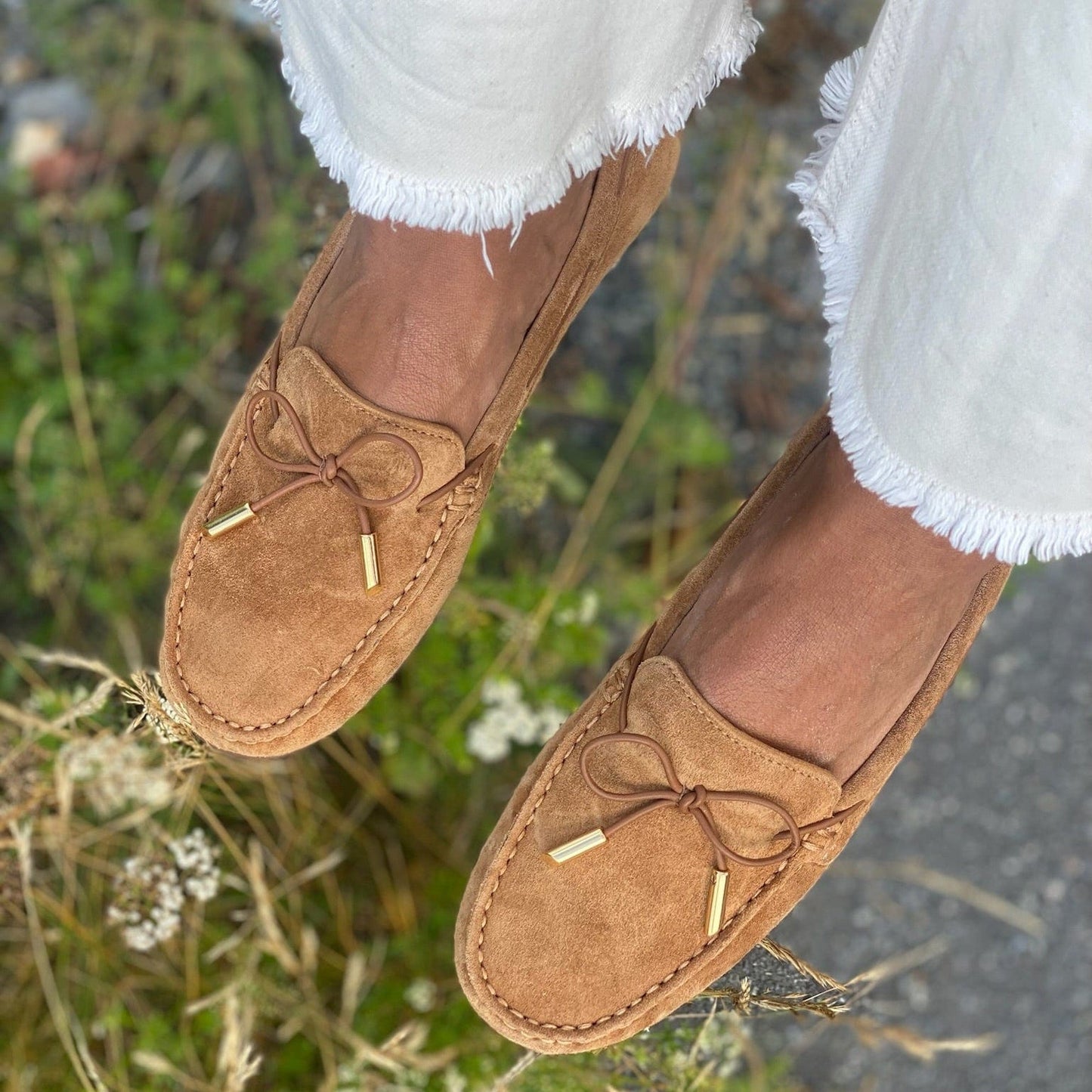 Sapatos Mokkasiner Ally mokkasin | Cognac