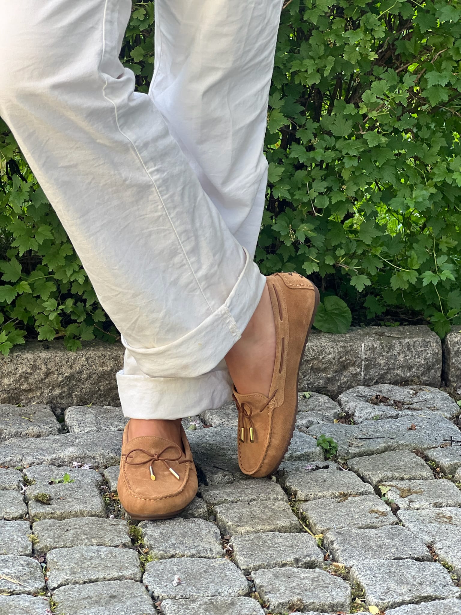 Sapatos Mokkasiner Ally mokkasin | Cognac