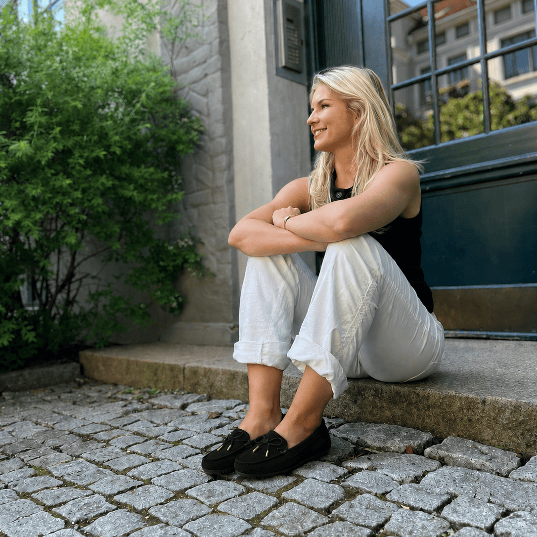 Sapatos Mokkasiner Ally mokkasin | Sort
