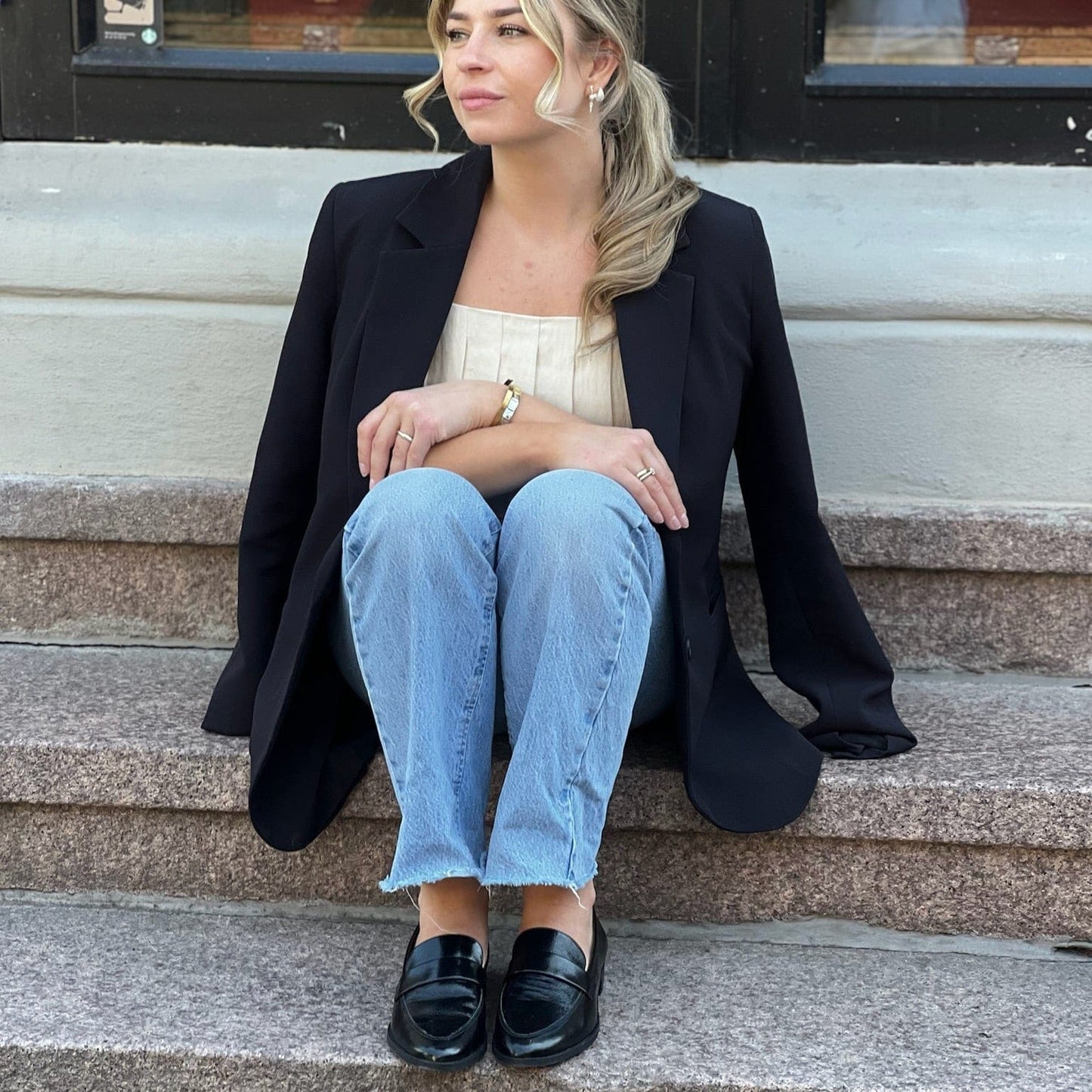 Sapatos Mokkasiner Christel mokkasin | Sort lakk