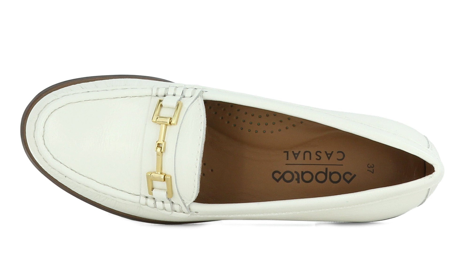 Sapatos Mokkasiner Diana mokkasin | Hvit lakk