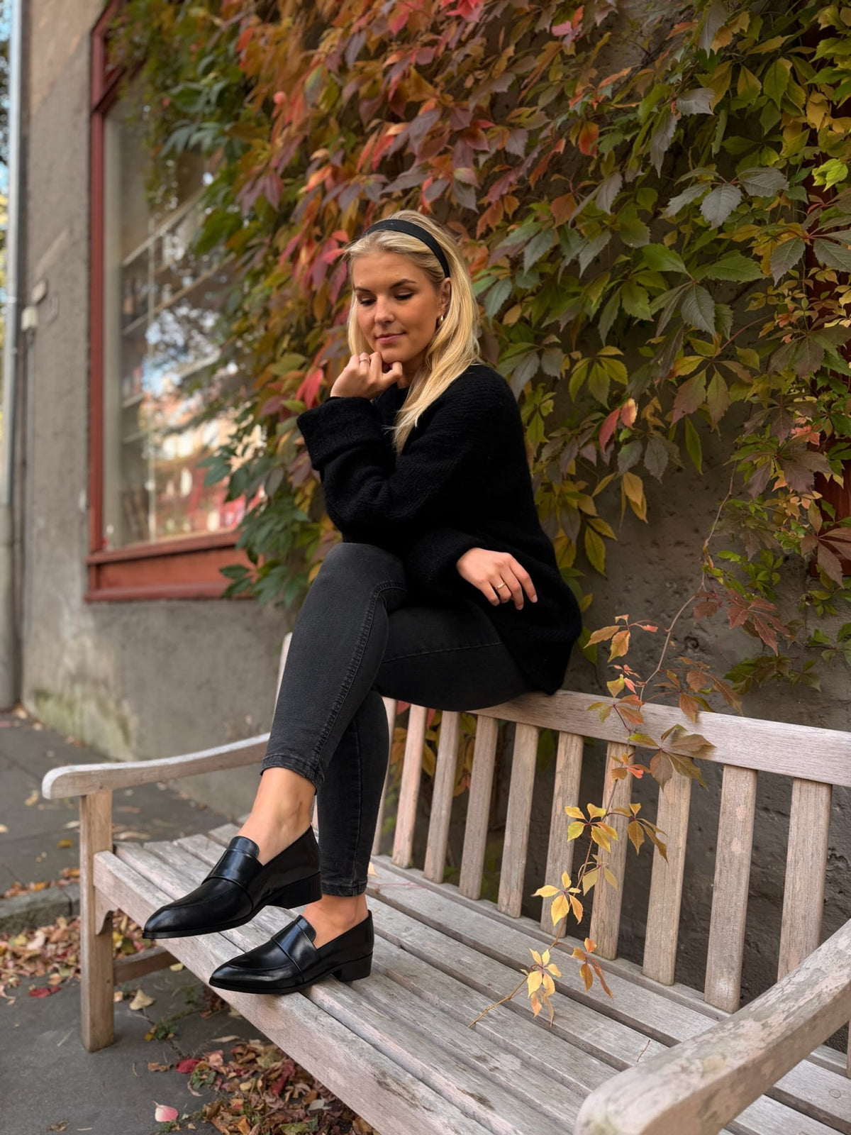 Sapatos Mokkasiner Embla mokkasin | Sort