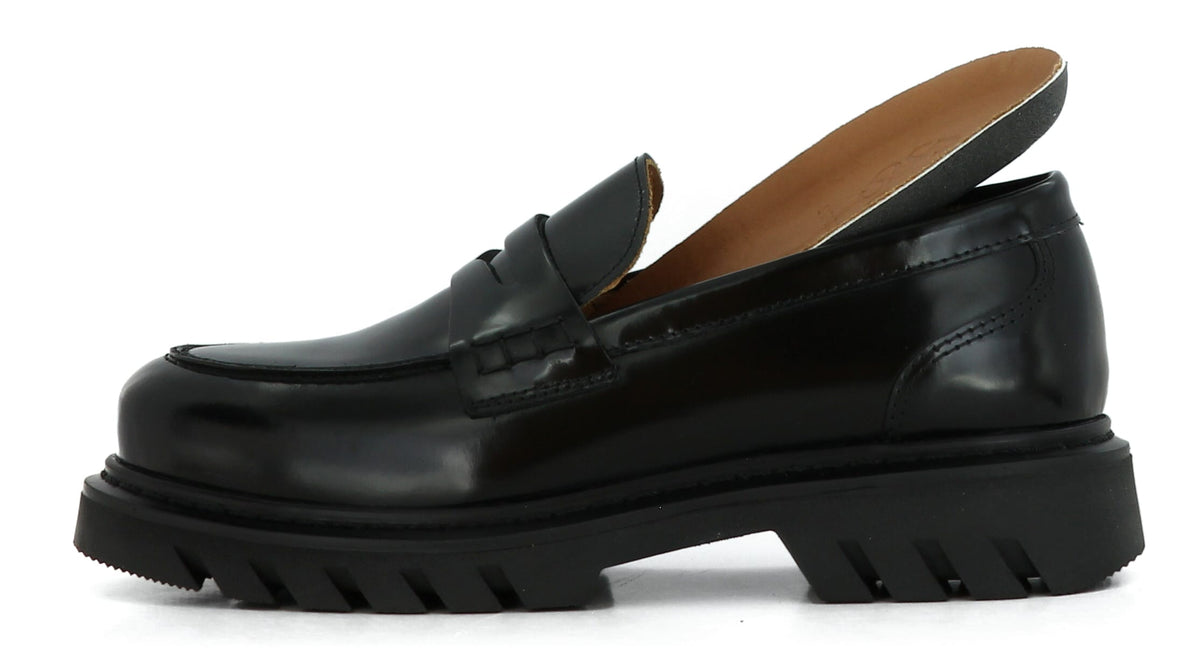 Sapatos Mokkasiner Poppy sko | Sort
