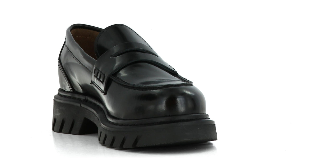 Sapatos Mokkasiner Poppy sko | Sort