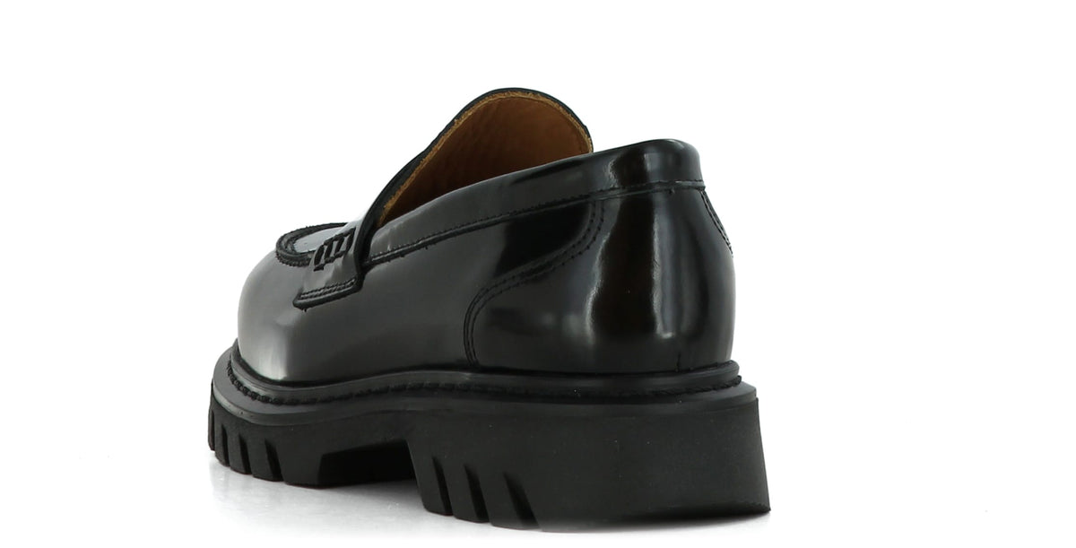 Sapatos Mokkasiner Poppy sko | Sort